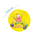 Pack de Cumpleaños 51 Piezas - Bob Esponja Amarillo