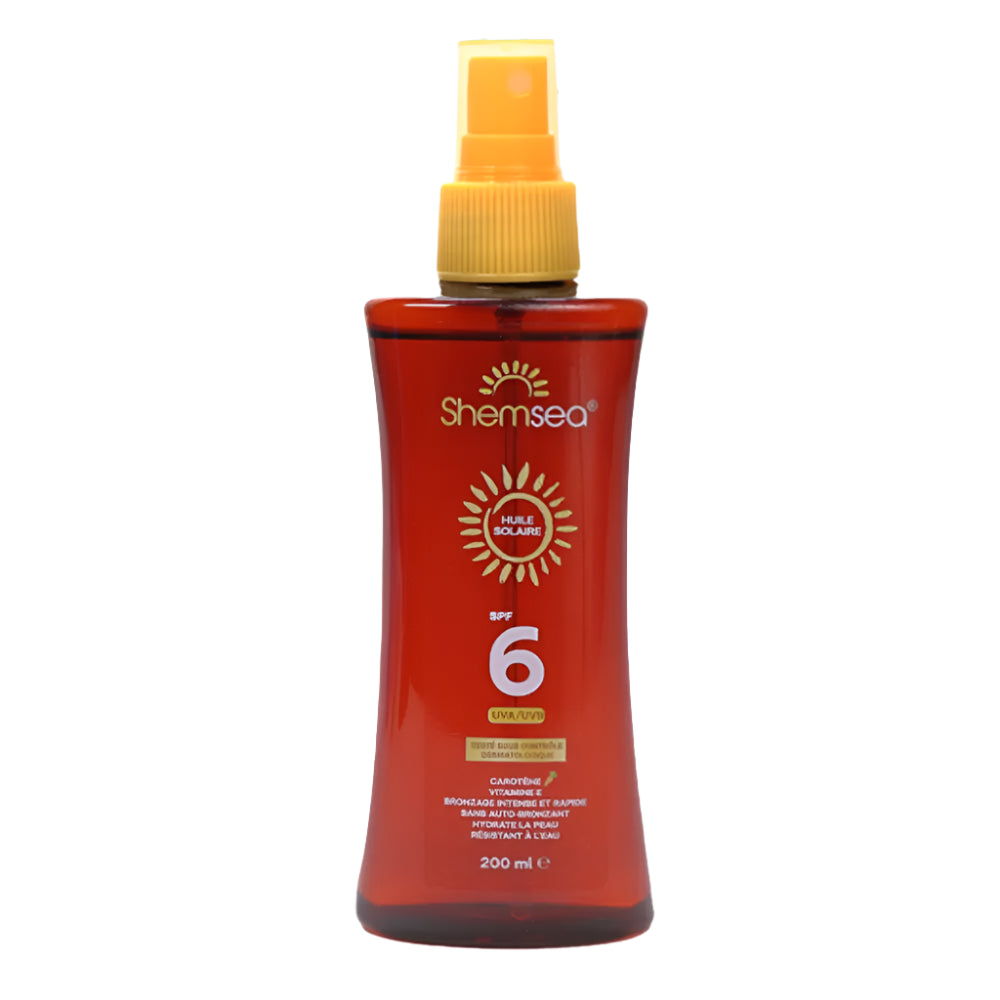 Shemsea Huile Solaire Bronzante SPF6 - 200 ml