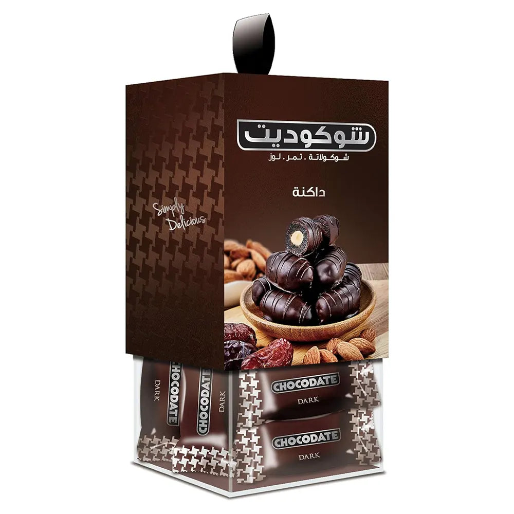 Chocodate Luxury Gift Box Chocolat Noir – 200g
