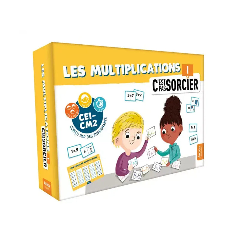 Auzou Les Multiplications - C'est Pas Sorcier