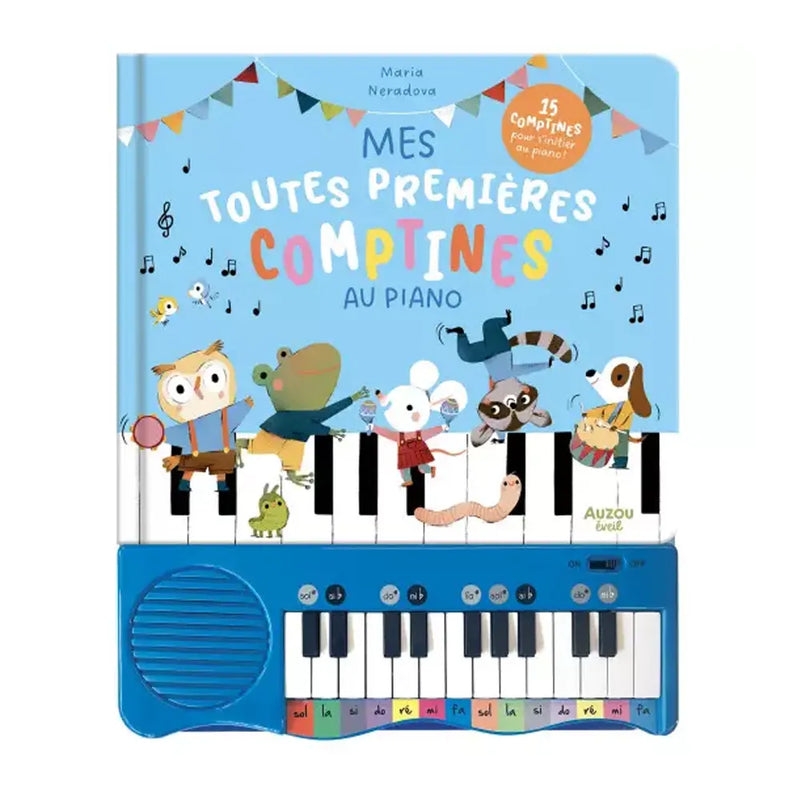 Auzou Mes Premières Comptines au Piano - Livre avec Piano