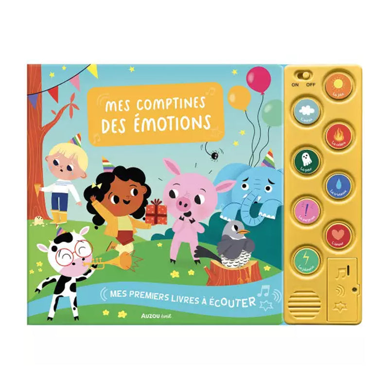 Auzou My First Books to Listen To - My Rhymes of Emotions