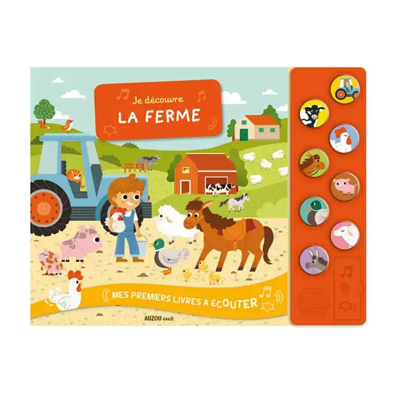 Auzou My First Books to Listen To - I Discover the Farm
