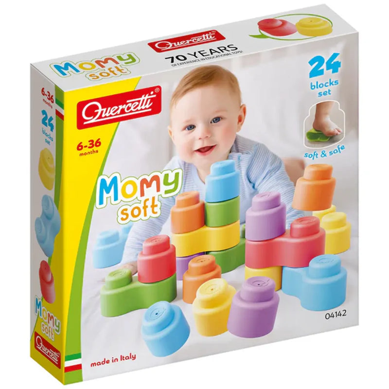 Quercetti Leggo Soft 24 Pièces - 6M+
