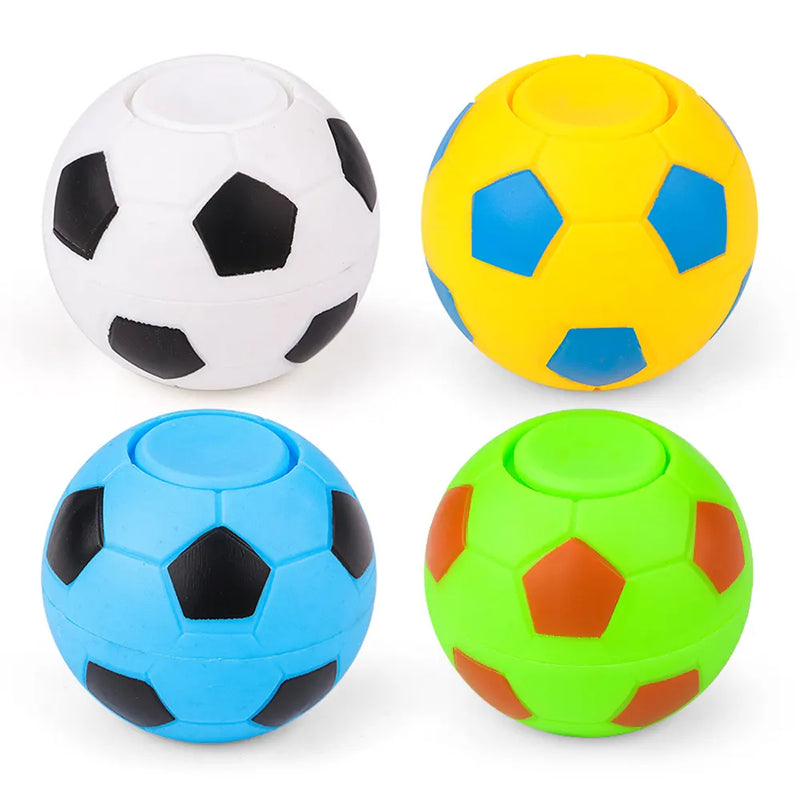 Lot de 4 Mini Spinners Ballon de Football - 6A+