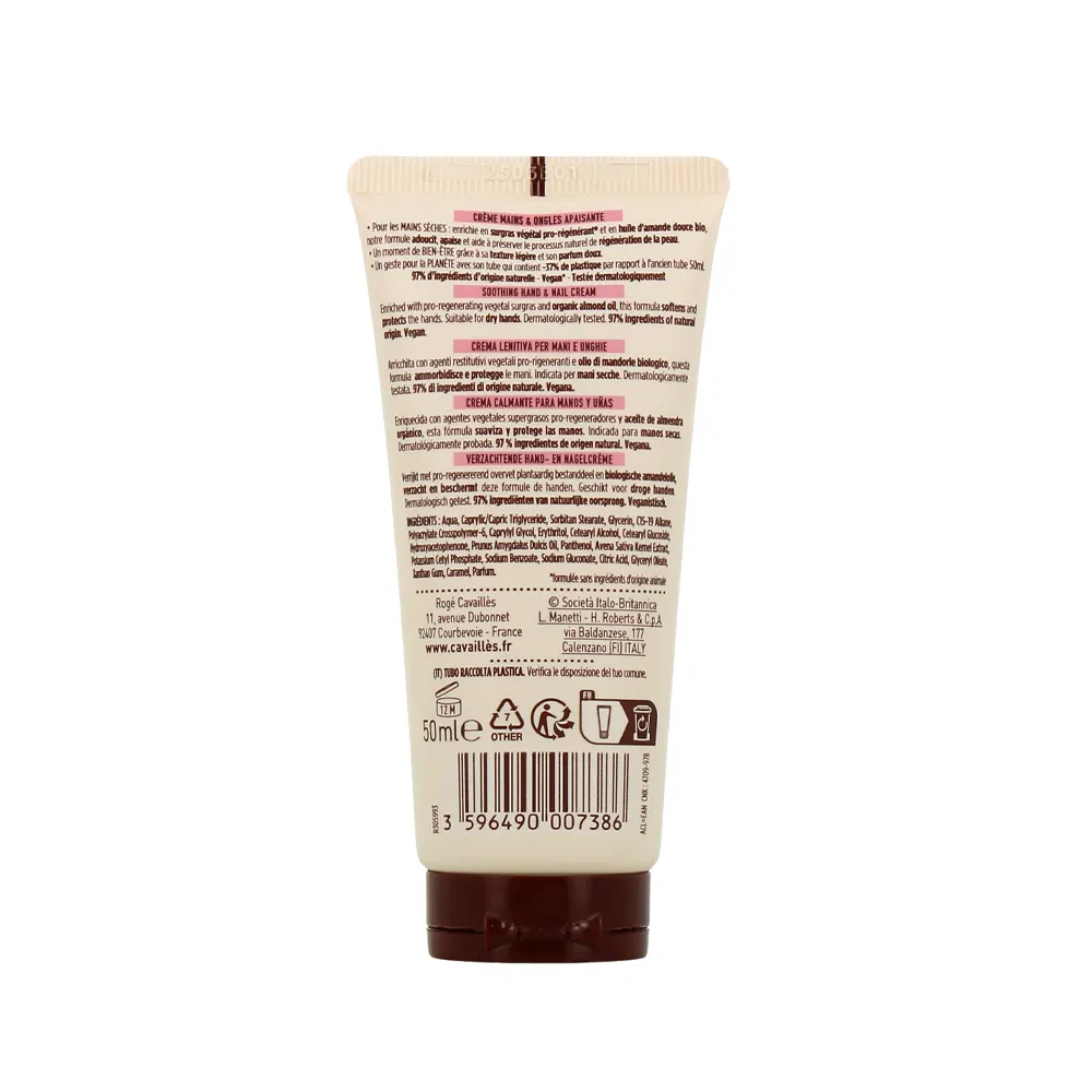 Roge Cavaillès Soin Apaisant Creme Mains Legere 50ml