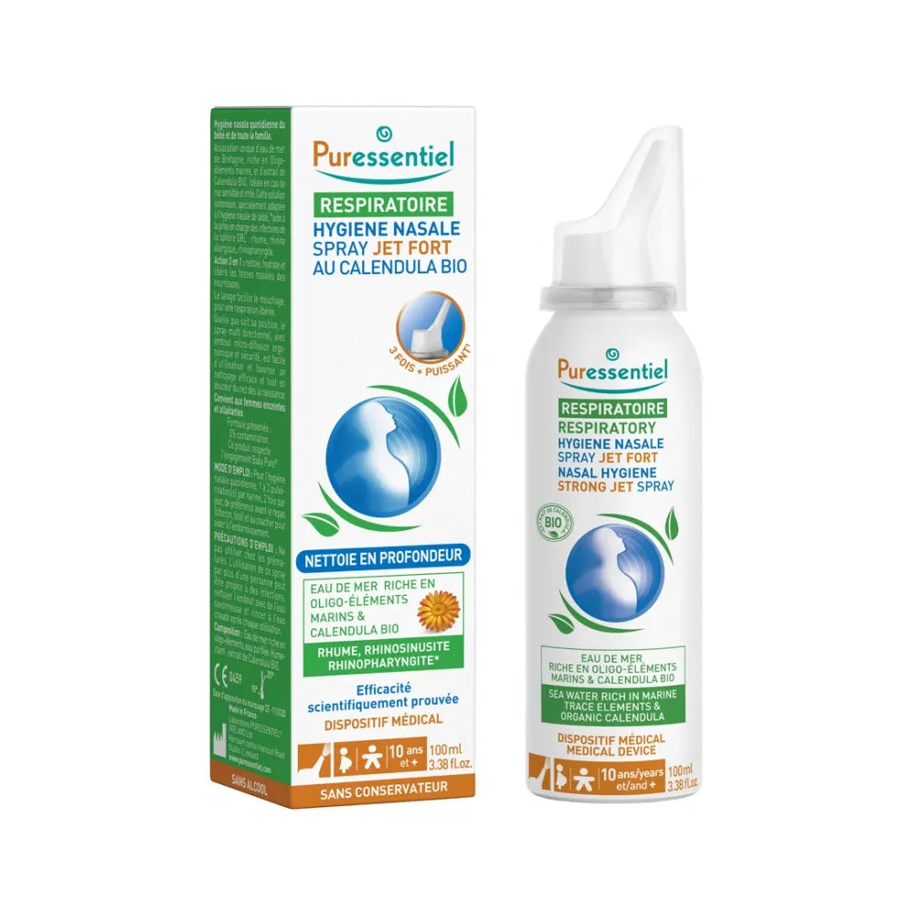 Puressentiel Respiratoire Spray Hygiène Nasale Jet Fort - 100ml