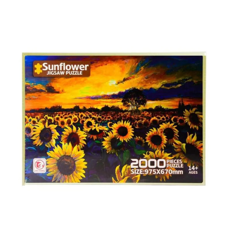 Puzzle 2000 Pièces – Fleurs Tournesol - 14A+