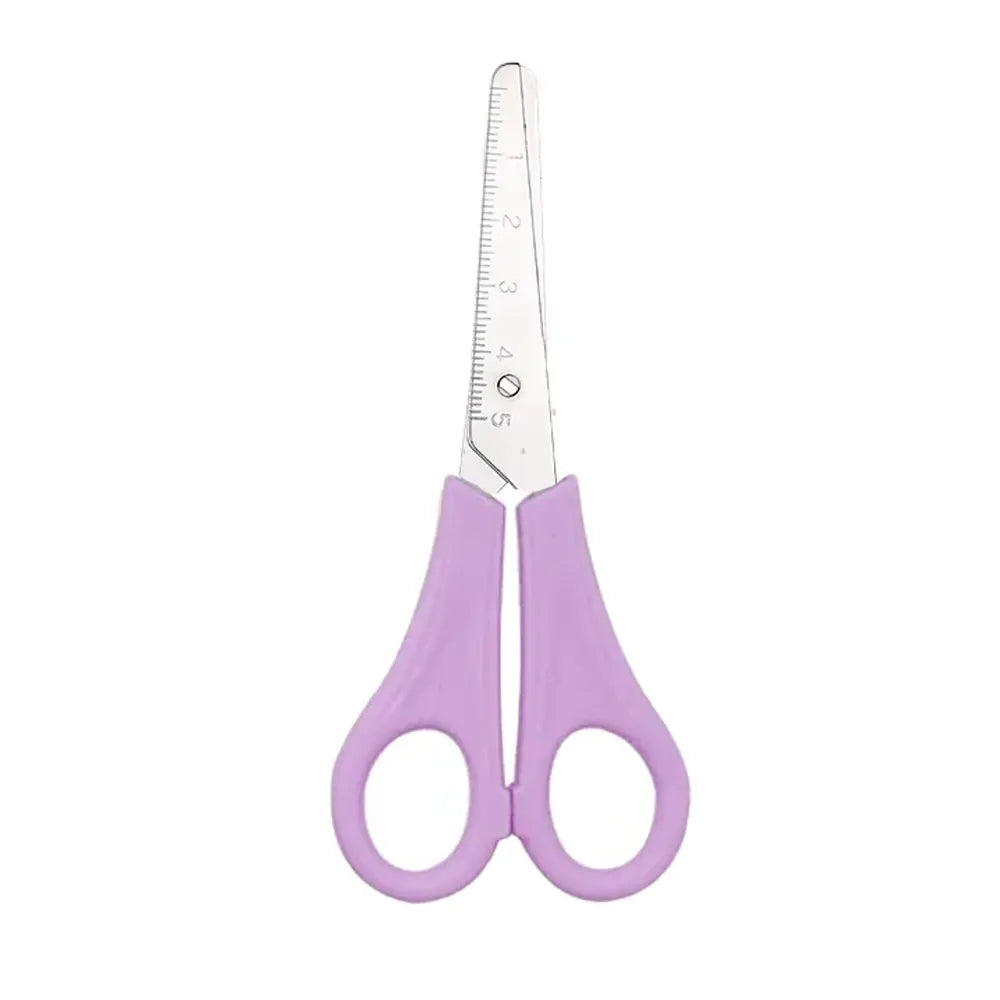 M.School Ciseaux à Bout Rond 13 cm - Mauve