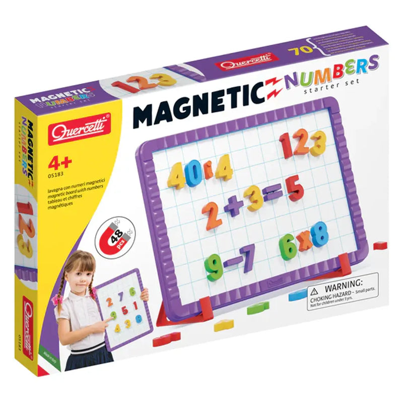 Quercetti Pizarra 48 Números Magnéticos - 4A+