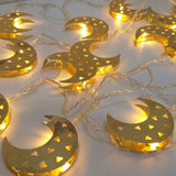 Guirlande Lumineuse LED avec Boîtier à Piles- Lune