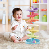Quercetti Toboggan à Boules Spiral Tower Evo Bio – 12M+
