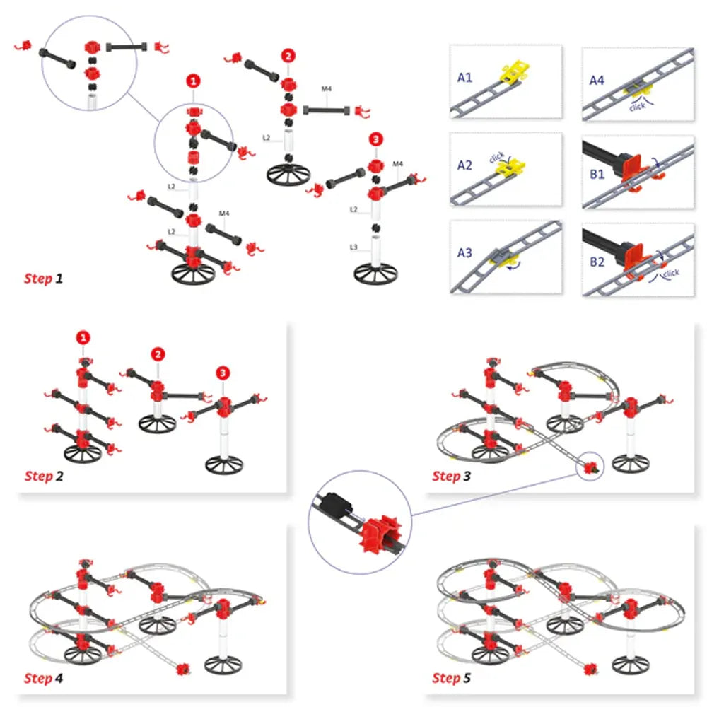 Quercetti Roller Coaster - 6A+