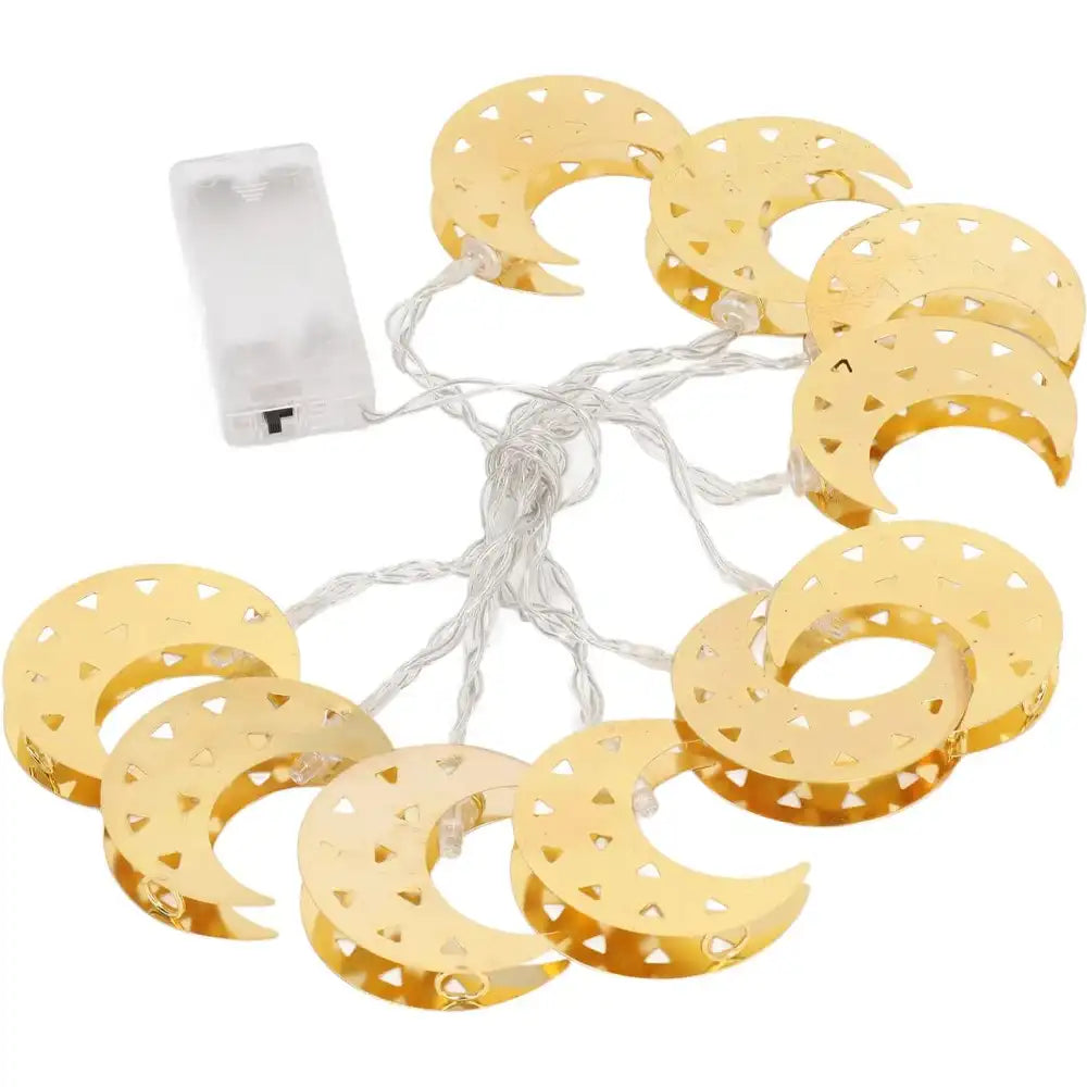 Guirlande Lumineuse LED avec Boîtier à Piles- Lune