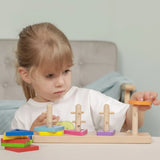 Viga Toys Maze Puzzle en Bois Formes Géométriques – 18M+