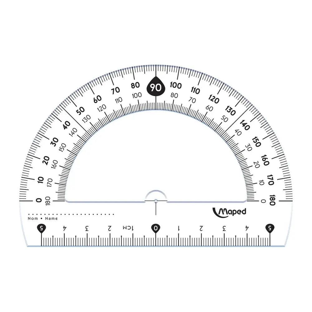 Maped Rapporteur 180° Essentials - 12 cm