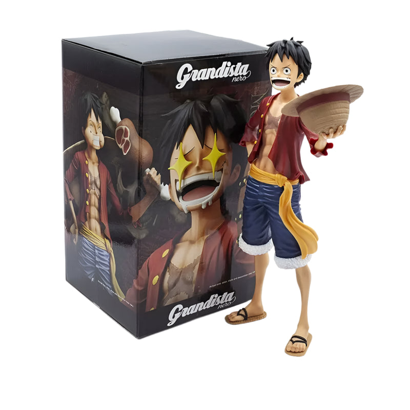 Figurine Articulée One Piece – 1 Figurine avec 3 Personnages à Assembler - 4A+