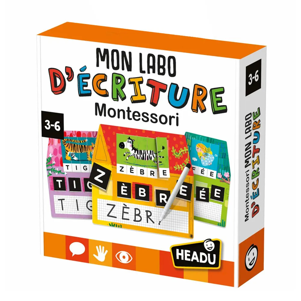 Headu Montessori Mon Labo d'Écriture - 3A+