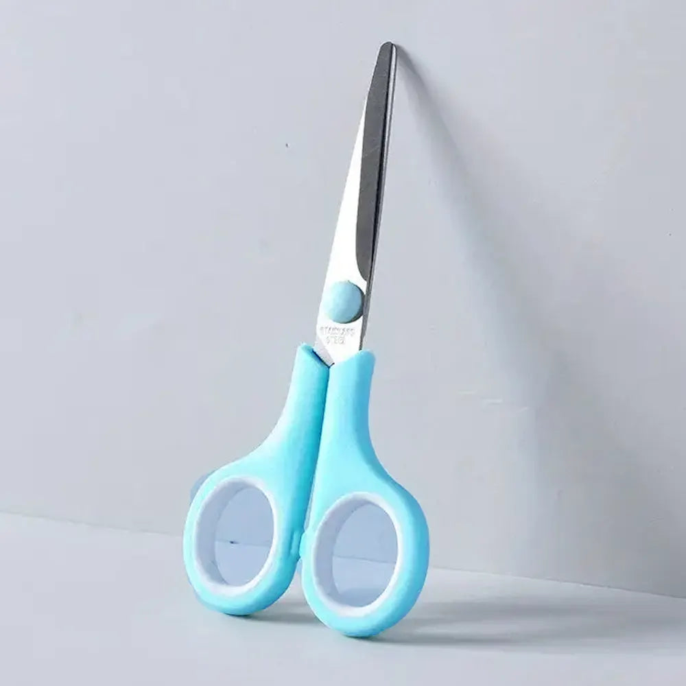 M.School Ciseaux à Bout Rond 13 cm - Bleu