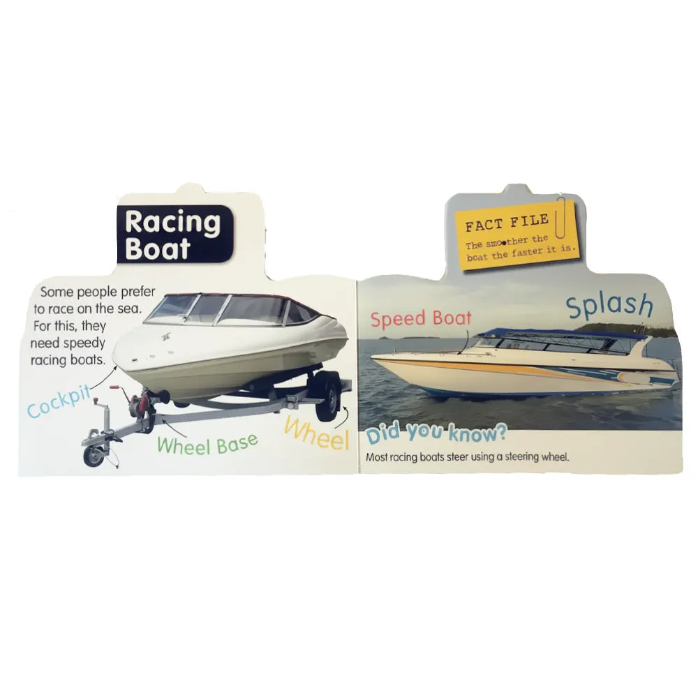 Livre My First Racing Vehicles