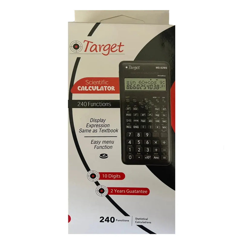 Target Calculadora Científica MS-82 - 240 Funciones