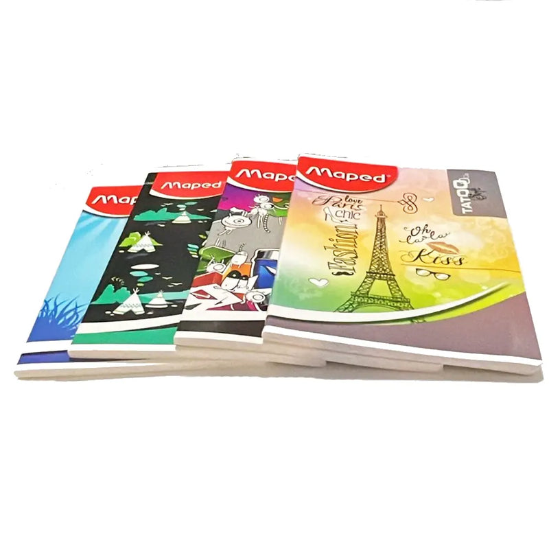 مابد دفتر مخيط 17×22 سم تسطير سييس 72غ - 140 صفحة
