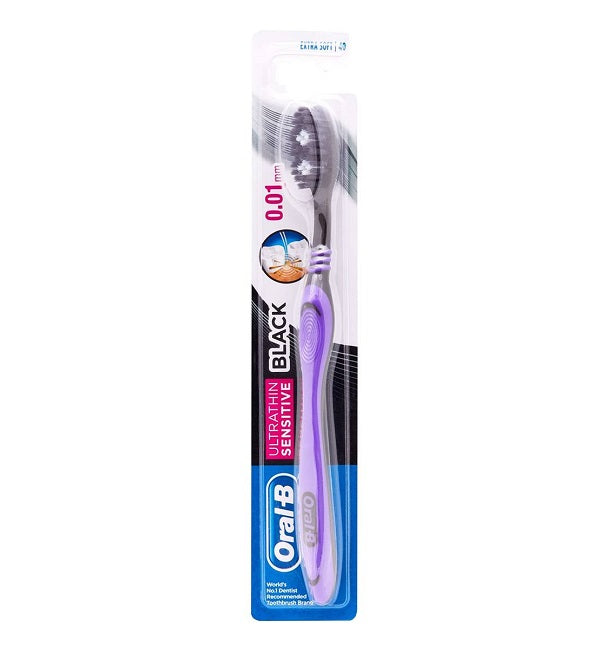 Oral-B Brosse À Dents Noir Ultrathin Sensitive