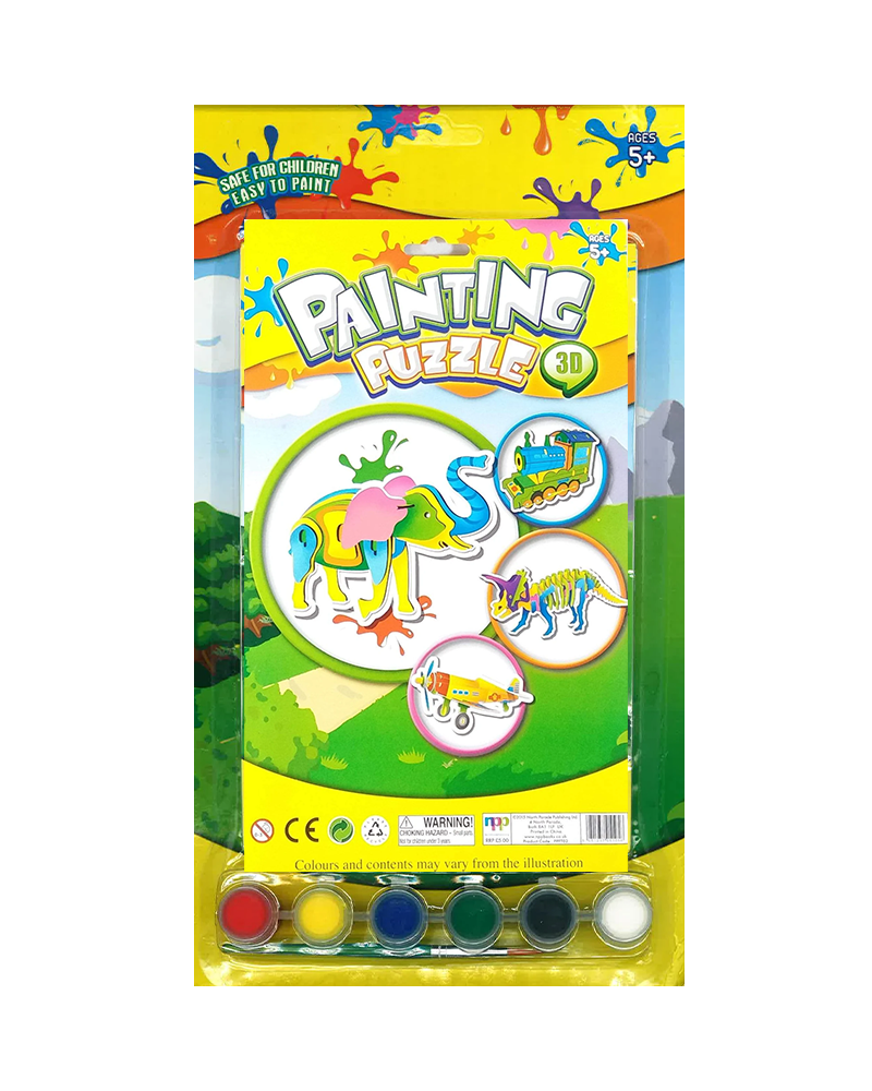 Painting Puzzle 3D 5A+ - Elephant