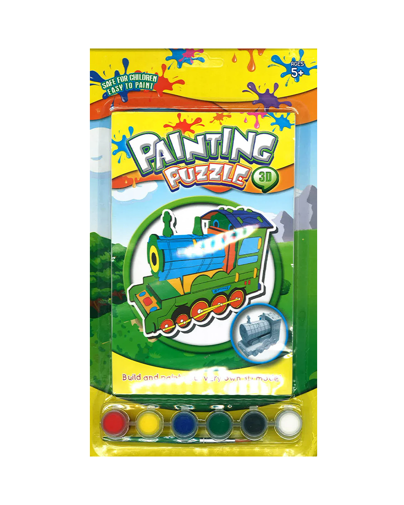 Painting Puzzle 3D 5A+ - Train