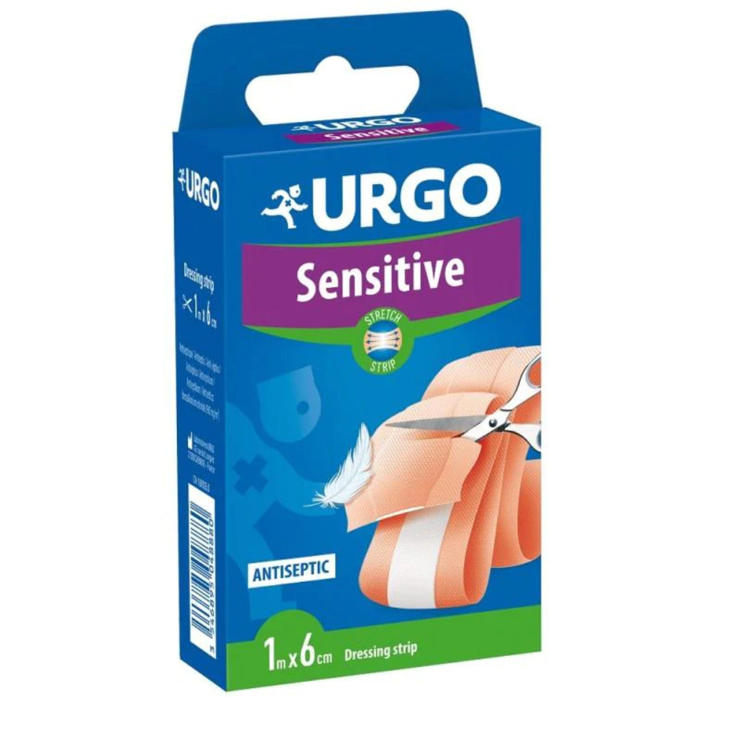 Urgo Sensitive Pansement Peaux Sensibles 1m x 6m