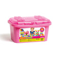 Molto Boîte De Blocs 35 Pcs - Rose