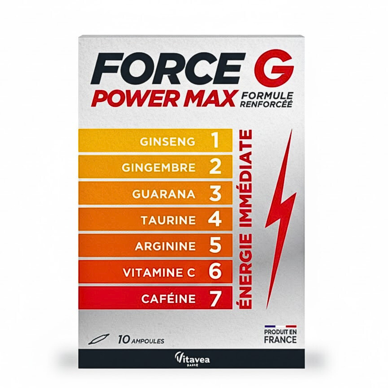 Vitavea Force G Power Max – Ampollas 10 x 10 ml