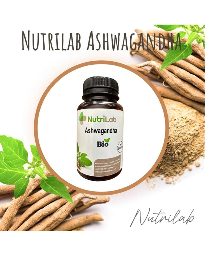 Nutrilab Ashwaganda - 90 Gélules