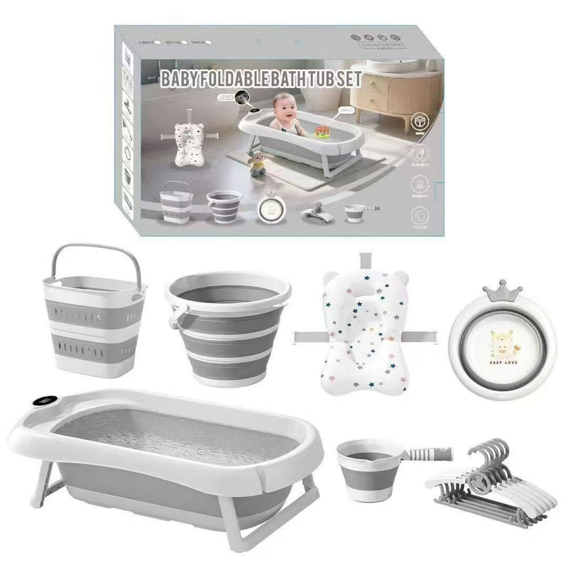 S.Toys Kit de Baignoire 8 en 1 - Gris