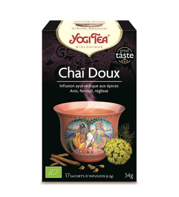 YOGI TEA CHAI SUAVE 17 X 2G
