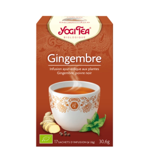 YOGI TEA JENGIBRE 17 X 2G
