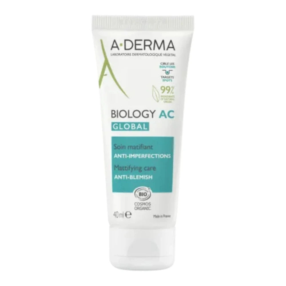 Tube du soin matifiant A-Derma Biology AC Global 40 ml