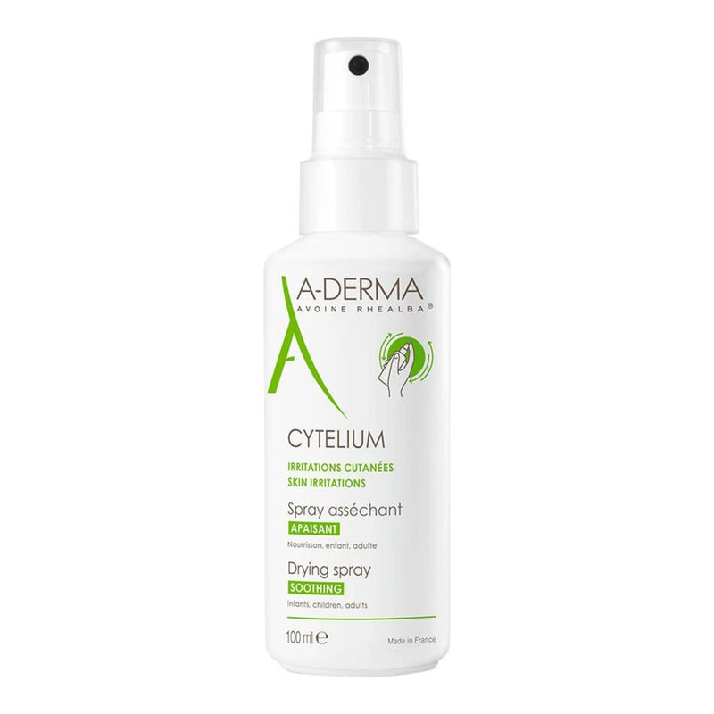 A-DERMA — CYTELIUM SPRAY ASSÉCHANT APAISANT — Spray asséchant — CYTELIUM 100 ml
