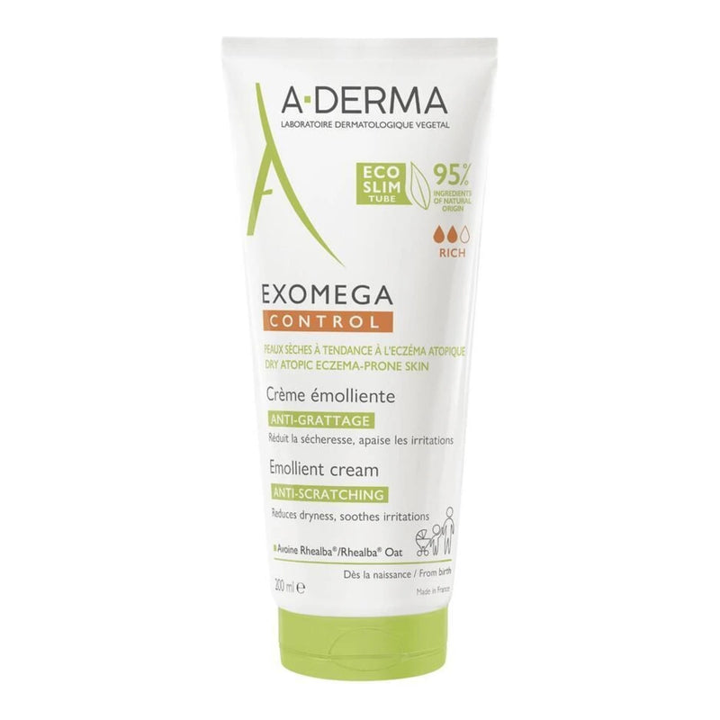 A-Derma Exomega Control Crème émolliente - 200 ml