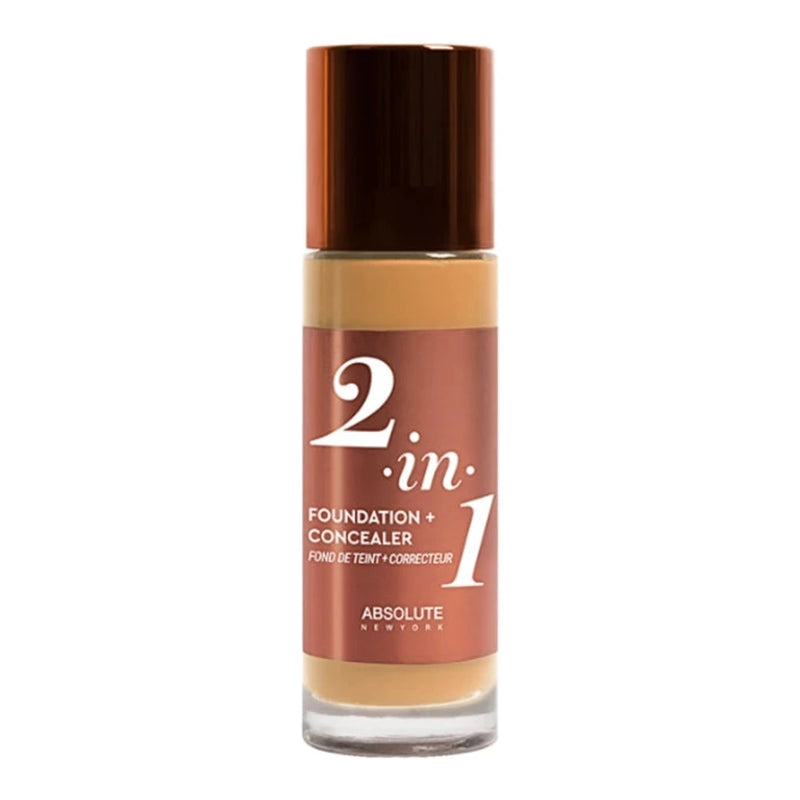 Absolute New York  2in1 Foundation & Concealer Cool Beige 35ml