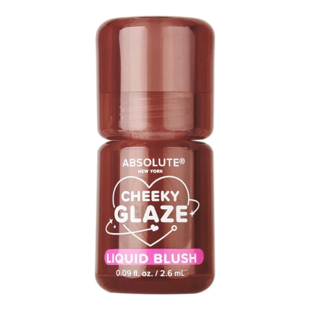 Blush liquide Absolute New York Cheeky Glaze teinte Chili Brown