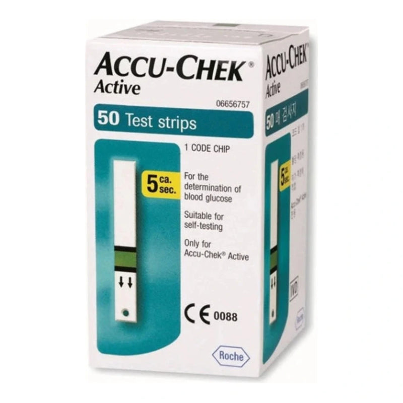 شرائط Accu-Check Active ×50