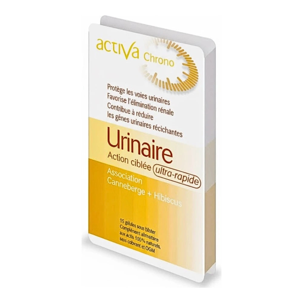 Activa Chrono Urinaire, boîte de 15 gélules