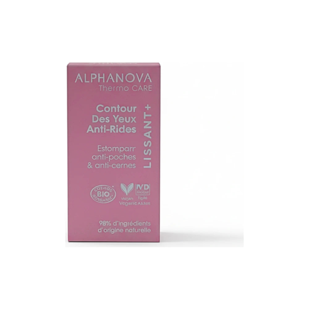 Alphanova Lissant+ Crème Anti-Cernes Contour des Yeux 15 ml – tube