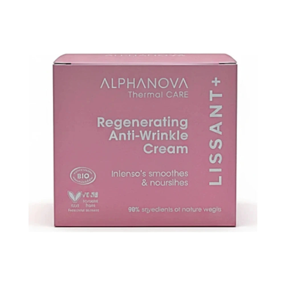Alphanova Lissant+ Crème Anti-Rides Régénérante 50 ml – pot