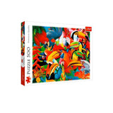 Trefl Puzzle Oiseaux Colorés 500 Pièces - 10A+