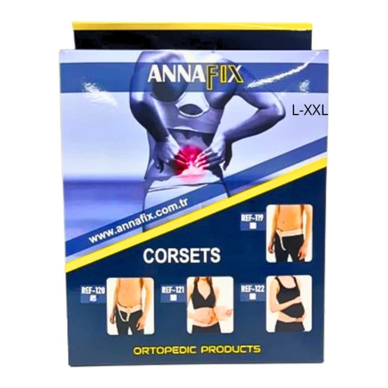 ANNAFIX حزام فتق السرة مقاس 2 L-XXL REF-121