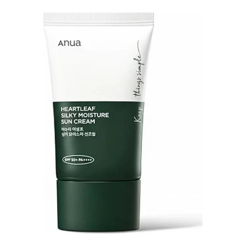 Anua Heartleaf Silky Moisture Sun Cream SPF 50+ 50 ml