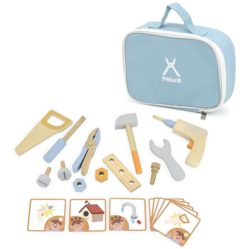 Viga Toys PolarB Set d'Outils pour Atelier de Bricolage 3A+