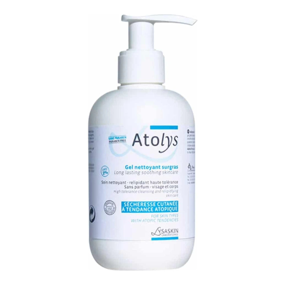 Lysaskin Atolys Gel Nettoyant Surgras 200 ml